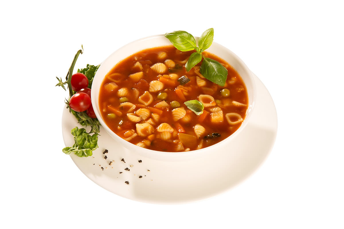 Minestrone vegetarisch (2 Portionen)